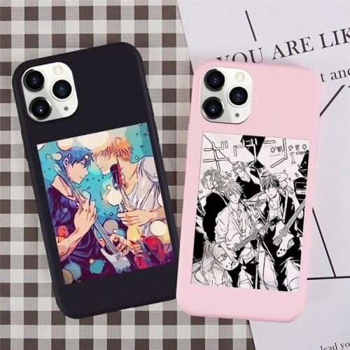 Cute Japan Anime Given Phone Case For iPhone 12 Pro MAX 11 XR 7 X XS SE20 8 Plus Music Gay Candy Color Soft Silicone Cover Coque