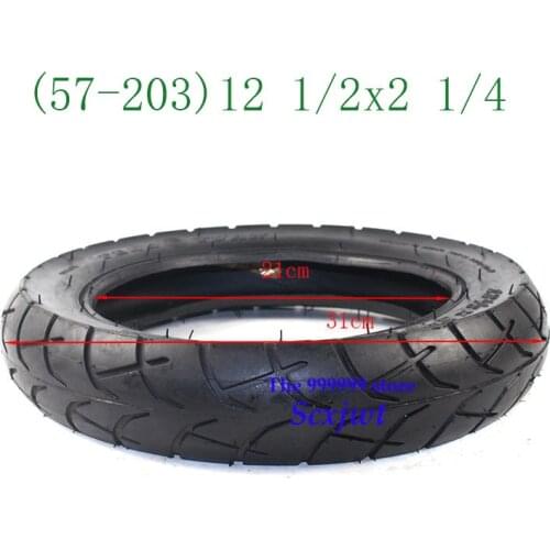 High performance Bike Stroller Urban Electric Scoote Tire Set 12 1/2 x 2 1/4 12 *2.125 57-203 ( Tires&Tubes)