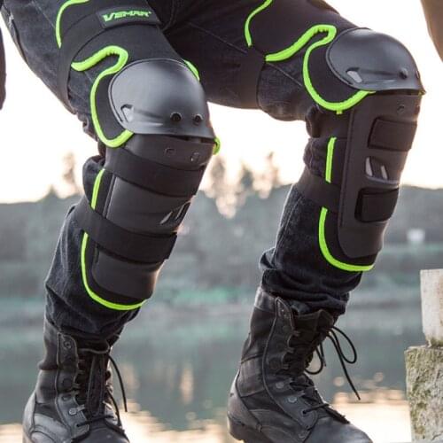 VEMAR Motorcycle Knee Pads Motocross Knee Protector Guard Moto Knee Protector Protective Gear Motorbike Riding Knee Equipment