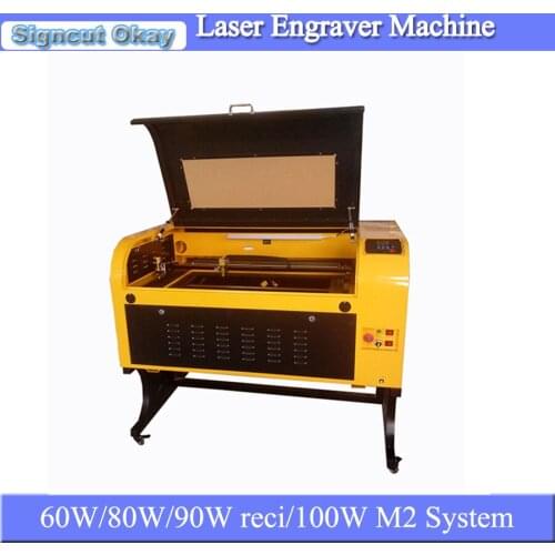 Lowest price! New CNC CO2 laser engraver and cutting machine laser engraving machine 6090 for wood plywood acrylic