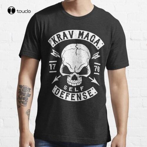 New Krav Maga - Self Defense T-Shirt Cotton Tee Shirt S-5XL