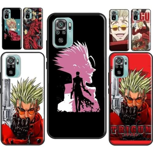 Trigun Retro Vintage For Xiaomi Redmi Note 8 9 10 Pro Note 7 9S 8T Case For Redmi 9T 9 9A 9C K40 Back Cover