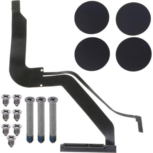 HDD Hard Disk Drive Flex Cable 821-1480-A Case Cover Feet for Mac Pro 13\" A1278