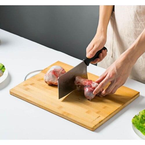 1Pc Kitchen Wood Cutting Board Thicken Bamboo Chopping Board Block Non-slip Cutting Mat Pad Kitchen Tools High Quality
