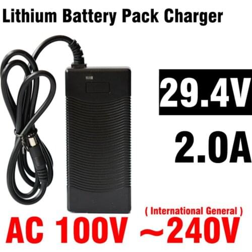 Free Shipping 29.4V 2.0A Battery Charger for RC motorcycle car