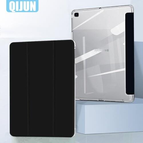 Tablet case for Samsung Galaxy Tab A S6 Leather Smart Sleep wake Trifold Solid cover for T290 T510 T500 T720 T550 P200 P610 T560