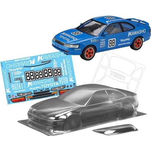 Rc Car Shell TOYOTA AE101 Clear Body + Decorative Stickers For 1:10 Scale On Road Rc Drift Cars Model