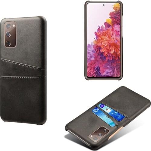 PU Leather Card Holder Phone Case For Samsung Galaxy S8 8+ Note8 S9 9+ Note9 S10 10+ Note10 S20 20+ Note20 EF Lite Ultra