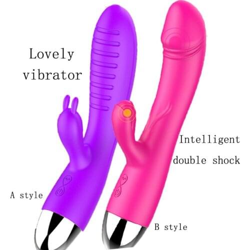 Female Sex Vibrator,dildo Masturbator,multi Frequency Charging Vibration Silicone Massage Stick Adult Sex Products for People