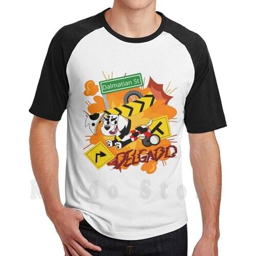 Delgado T Shirt Diy Big Size 100% Cotton 101 Dalmatians 101 Dalmatian Street Delgado Dalmatian 101 Dalmations 101 Dalmation