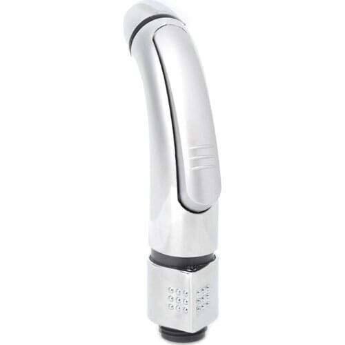 Chrome ABS Toilet Handheld Bidet Sprayer Shattaf Cloth Diaper Anal Enema Shower Head Wholesale dropshipping