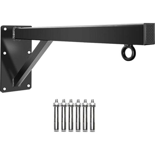 Wall Mount Punch Bag Bracket Heavy Bag Hanger Speed Boxing Bag Stands Ceiling Hook Rack Gym Home Exercise Fitness