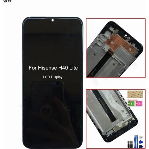 With Farme LCD For Hisense H40 Lite lcd Display Touch Screen Digitizer Assembly Repair Panel Part 100% Test