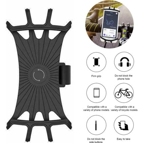 Bicycle Mobile Phone Holder Motorcycle Bike Handlebar Stand Mount Bracket Bike Mount Phone Holder For iPhone Xiaomi GPS Device