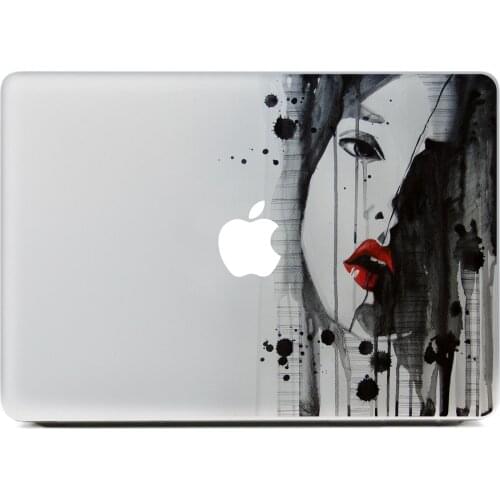 Sad girl Avatar Vinyl Decal Sticker for New Macbook Pro / Air 11 13 15 Inch Laptop Case Cover Sticker