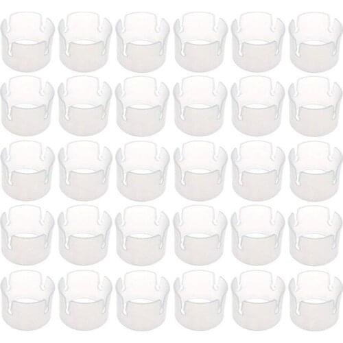 Balloon Clips, 100 Pack Plastic Balloon Arch Clips Ties Balloon Rings Buckle for Wedding Party Favors