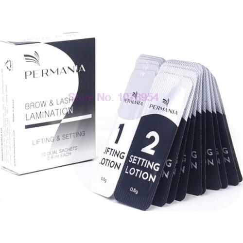 20sets Permania Brow And Lash Lamination Eyebrows Lift Long Lasting Eyebrow Lifting Make-Up Set Eyebrow Shape Enhance