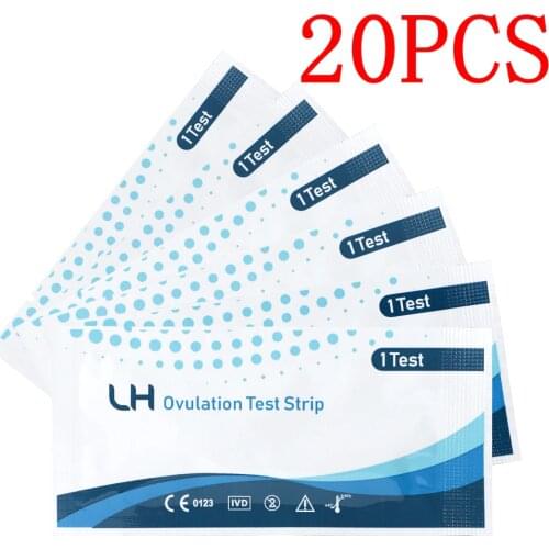20Pcs LH Ovulation Test Strips First Response Over 99% Accuracy LH Ovulation Urine Test Strips
