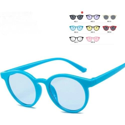 2021 Lovely Kids Sunglasses Brand Baby Girls Sunglass Children Sun Glasses UV400 Goggles Eyewear Clear Pink Red Sunglass
