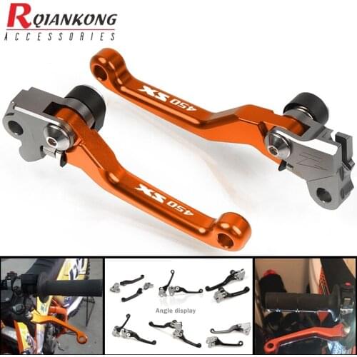 450 SX 2009-2012 Motorcycle Dirt Bike Brake Clutch Levers Motorcross CNC Alunimun handle lever For 450SX 2009 2010 2011 2012