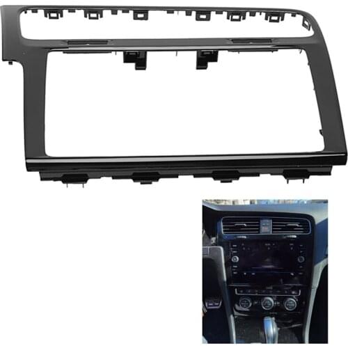 9.2 Inch CD Radio Stereo Frame Plate Adapter Mounting Dash Installation Bezel Trim Kit for Golf Mk7