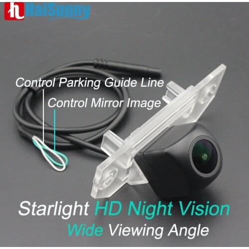 HaiSunny 160° Vehicle Rear View Reverse Camera Full HD For Ford Focus 2 MK2 Sedan C-Max C Max Night Vision Fisheye Lens Car