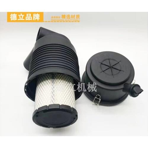 Free shipping for Excavator Parts Kobelco SK120-6/135SR/120-5.5 Air Filter Shell Assembly Back Cover Air Filter