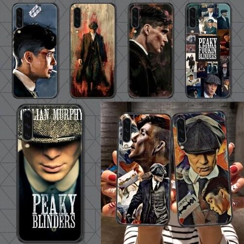 Peaky Blinders Thomas Shelby Phone case For Samsung Galaxy A 3 5 7 8 10 20 21 30 40 50 51 70 71 E S 2016 2018 4G black soft