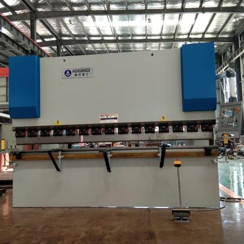 DA41S Controller Metal Bending Machine, CNC Hydraulic Press Brake, Galvanized Sheet Folding Bender with Upper and Lower Dies