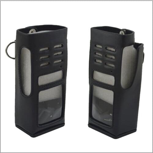 Leather Carry Case with belt Loop for Motorola Keypad Models Portable Two-way Radio GP338 HT1250 GP339 GP360 GP380 PTX780 MTX960