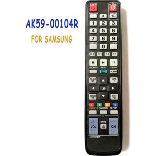 New Replacement Remote Control AK59-00104R For SAMSUNG Blu-Ray DVD Player Remote Disc BD-D5500 BD-D5700 BD-D6500 telecomando