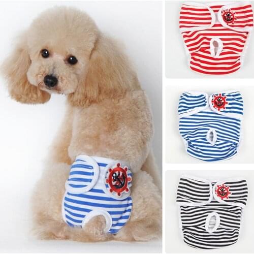 Diapers for Female Dogs Menstruation Underwear Diaper Panties for Dogs Tech From Terek Reusable Hygienic Panties for Dog Protect