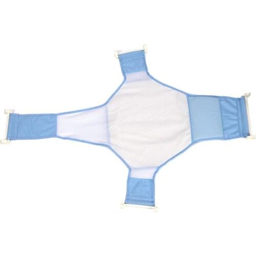 Newborn Infants Bathing Seat Support Net Sling Shower Mesh Hammock For Bathtubs Baby Bathing Accessories