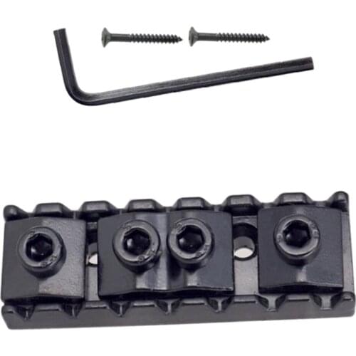 Bridge Cord Locking Nut with 1 Wrench And 2 Screws Kit for 7-String Electric