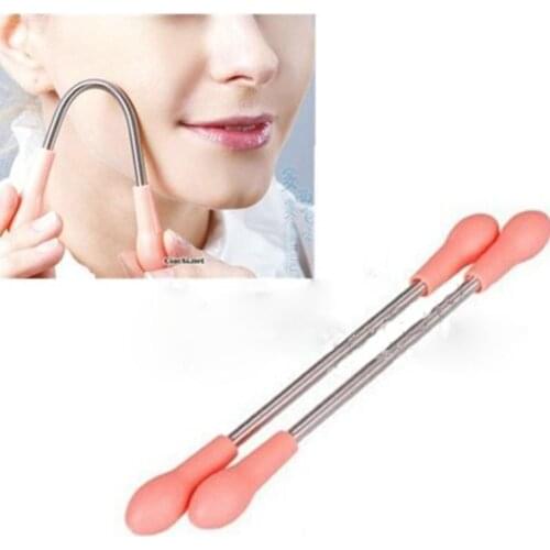 Face Facial Hair smooth Spring Remover Stick Removal Threading Nice stainless steel roller Cosmetic Tool Epilator NEW
