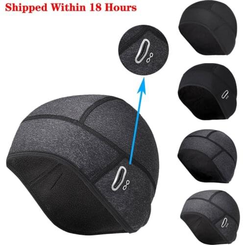 Cycling Cap Winter Hat Windproof Thermal Sport Caps for Men Women Running Skiing Motocycle Riding MTB Bike Headwear