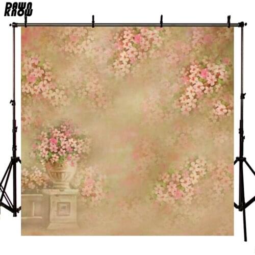 DAWNKNOW Flower Vinyl Photography Background For Baby Floral Photo Shoot Backdrop For Wedding Photo Studio S108