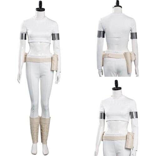 Wars Padme Amidala Cosplay Costume Outfits Halloween Carnival Suit