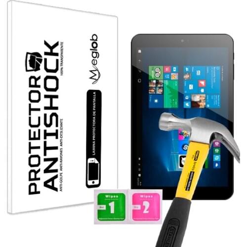 Screen protector Anti-Shock Anti-scratch Anti-Shatter compatible with Tablet Airis WinPAD 82W (TAB82W)