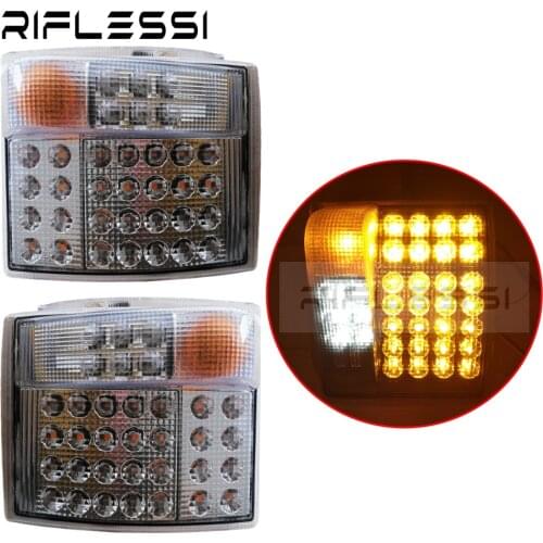1 Pair 24V LED Corner Lights Turn Signal For Scania P420 G440 P410 P310 P380 Left 1385410 Right 1387155 Blinker Indicator Lamp