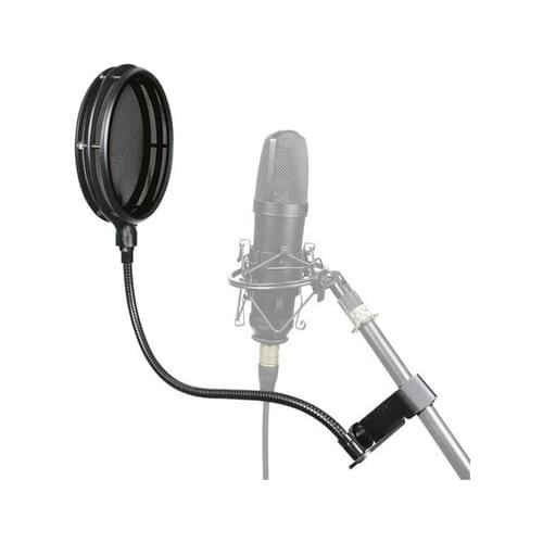 Alctron PF04 microphone Windscreen min pop filter with two individual layers professional for studio recording