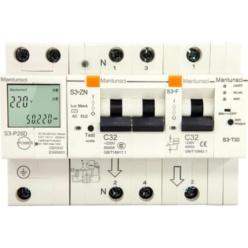Matismart MTS3 WiFi circuit breaker with metering
