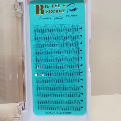 Big eyes secret 3D Premade Fan 0.07 Mink Eyelashes Soft Eyelash Extension Lashes False Eyelash 100% By Handmade