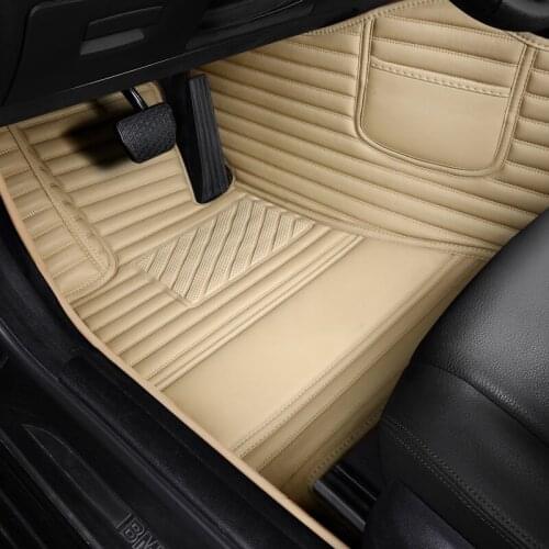 Black Car floor mats for bmw e60 f30 e46 e36 x5 e70 e39 e30 e91 x3 e83 e92 e53 e65 e91 touring f31 f15 f11 x1 accessories