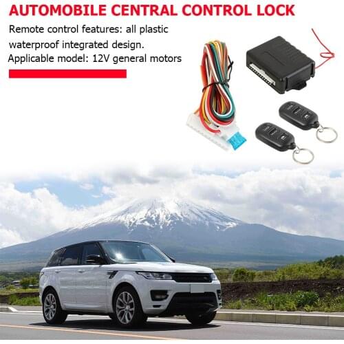 Car Remote Central Locking Kit Door Auto Keyless Entry Alarm System 410/T126 for Outdoor Parts Personal Car Accessories