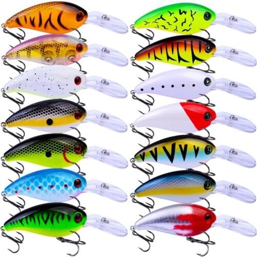14PCS Minnow fishing lure set wobblers 10cm 15g artificial bait for fishing winter sea fishing gear swimbait hard lure fake bait