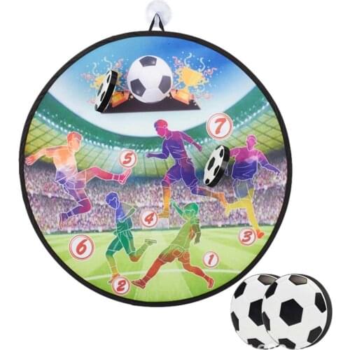Dart Board Set Indoor Outdoor Fun Foam Throwing Game Dart Board Game Set Household Wall Hanging Thickened Indoor Throwing Game