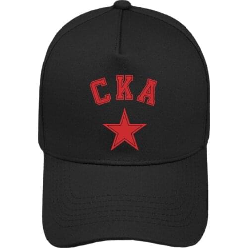 New CKA Russian Hockey Team Baseball Cap Fashion Cool KHL Saint Petersburg SKA Hat Man Outdoor Caps MZ-089