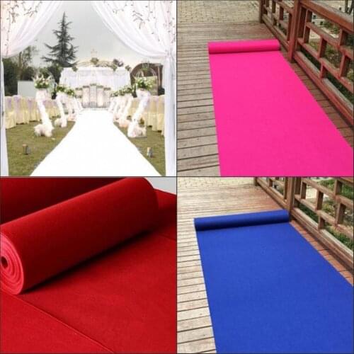 NEW ARRIVAL Beautiful Non-woven aisle carpet /aisle runner for wedding Party decoration Supplies Free Shipping