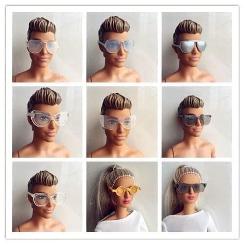 Original Prince Ken Doll Sunglass Different Styles Fashion Multicolor Accessories For 1/6 Doll Gift Toys for Boys Girls